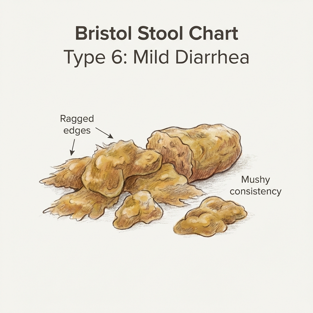 Tip 6: Kenarları tırtıklı, lapa gibi parçalar