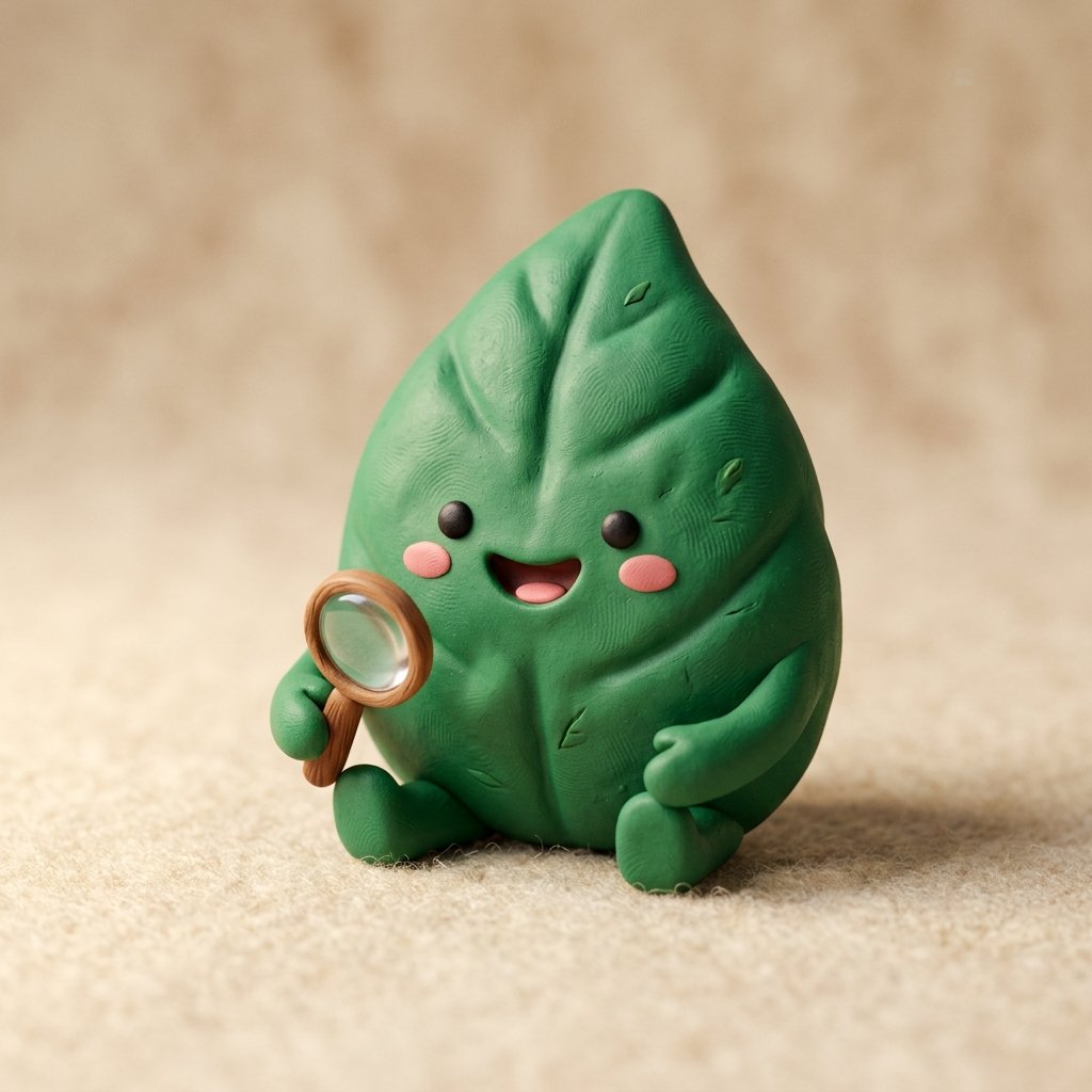 Leaf Detective Mascot