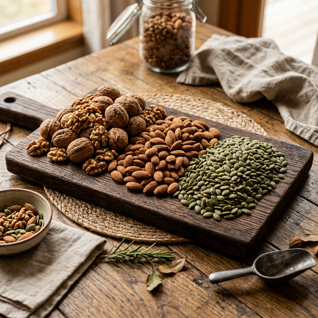 KURUYEMİŞ VE TOHUMLAR, SAĞLIKLI YAĞLAR