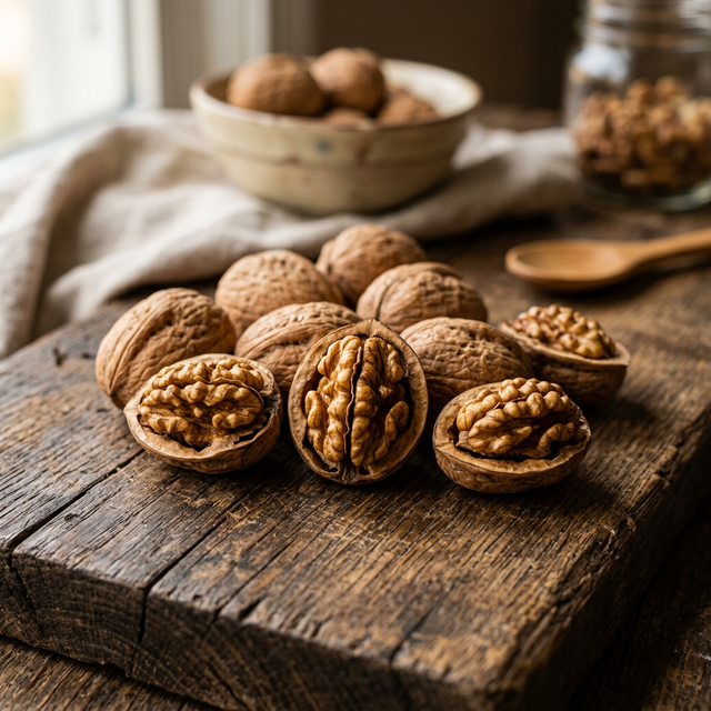2. Walnut (Omega-3 Master)