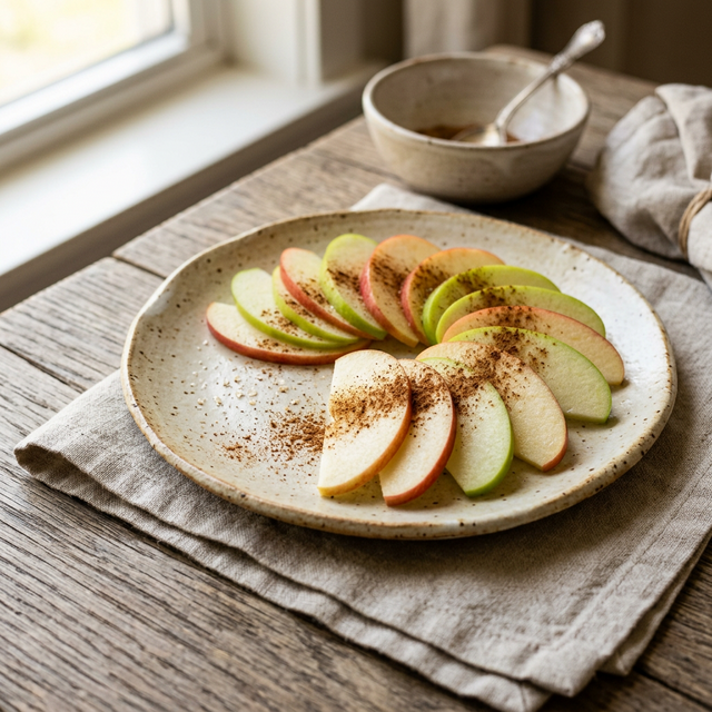 5. Apple Slices with Cinnamon