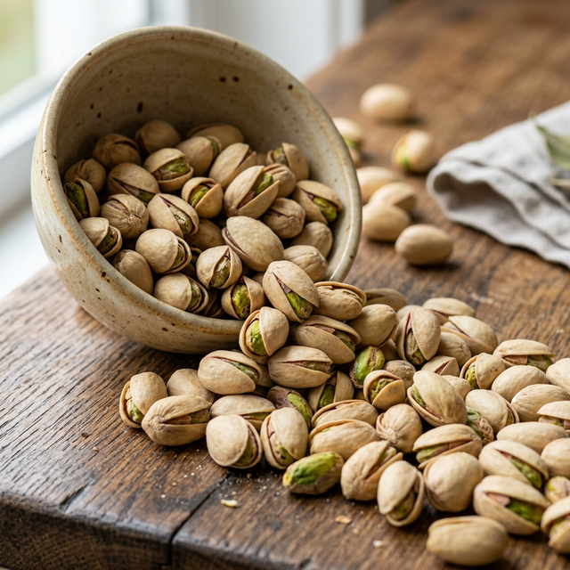 2. Pistachios (Lutein & Zeaxanthin Depot)