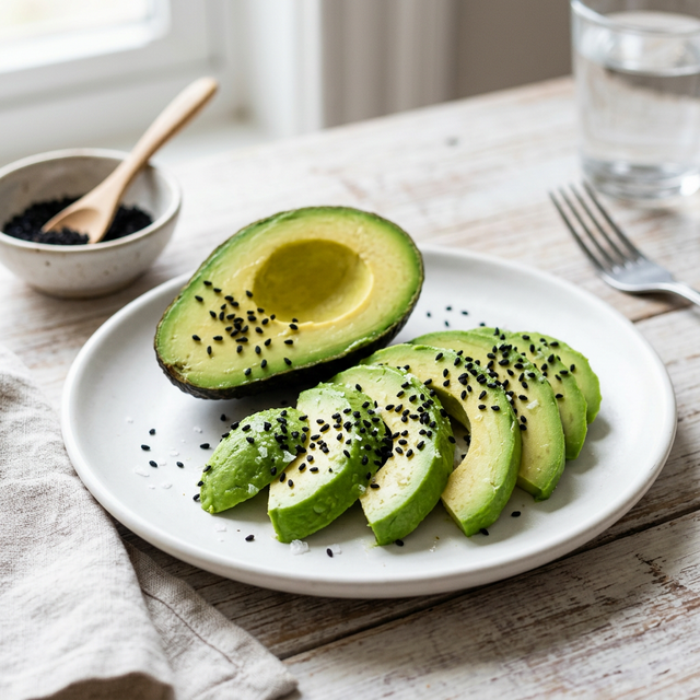 3. Avocado with Black Cumin