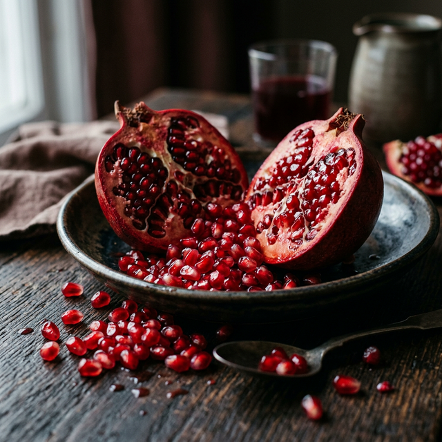 4. Pomegranate (Natural Vasodilator)