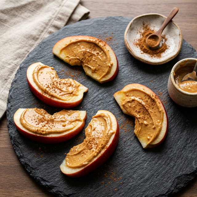 Apple Slices & Peanut Butter