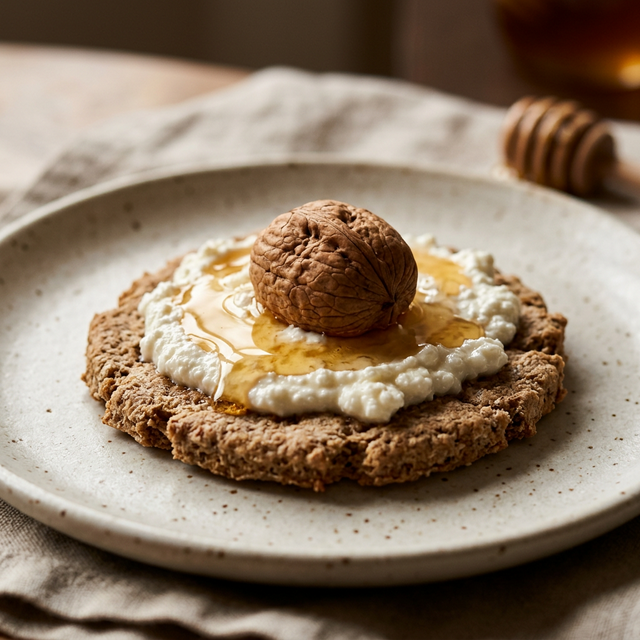 Curd Cheese & Honey Galette